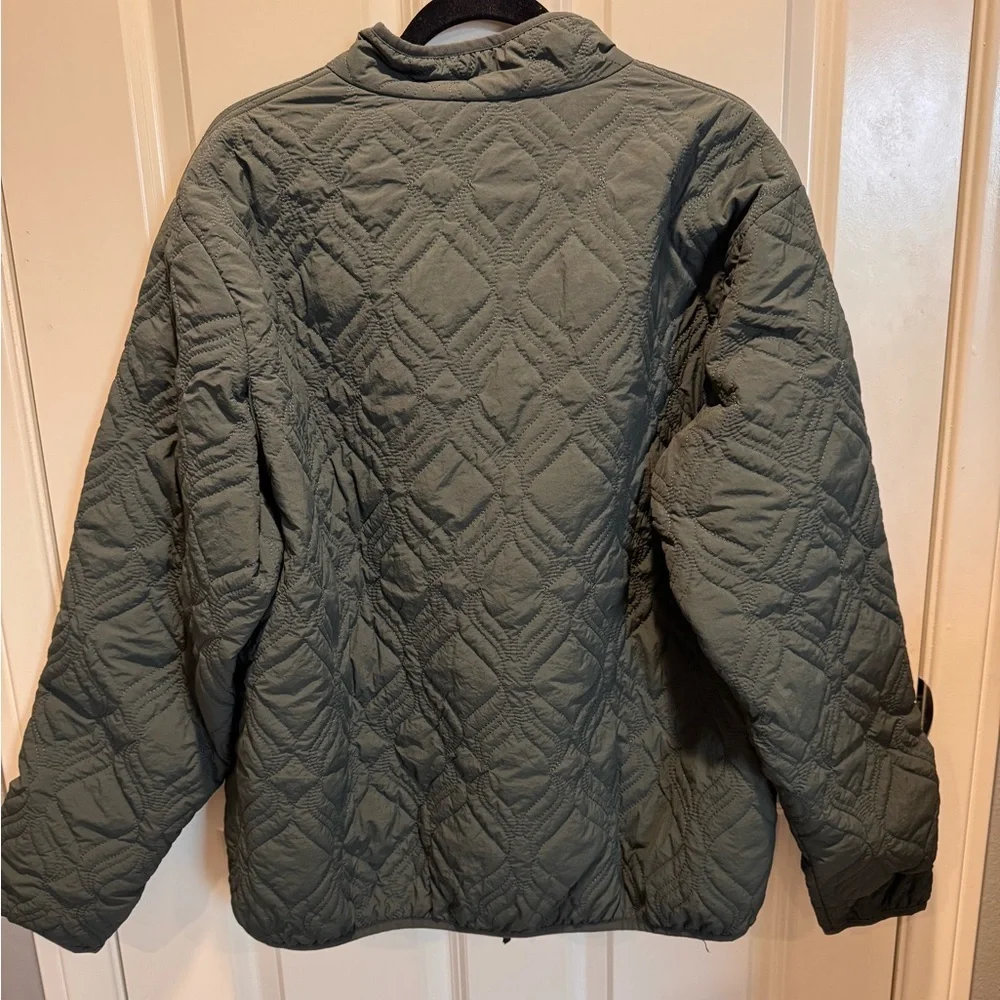 Fabletics Men's Quilted Jacket - Green